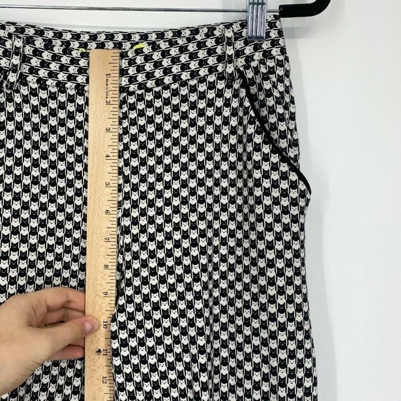 Betabrand Dress Pant Yoga Pants Size XS Straight Leg Catstooth Print Stretch - Picture 10 of 11